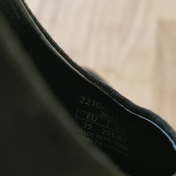 Zara Black Wide-Heeled Sling Back Women's Size 8.5 - Picture 5 of 6